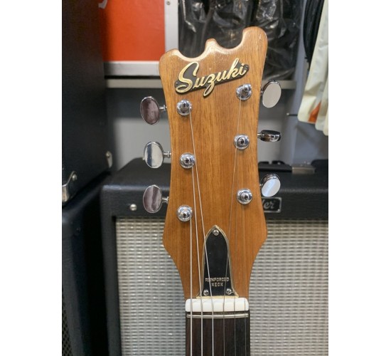 Suzuki A-20 копия Mosrite электрогитара, цвет Vintage White, Япония, 1960-е USED