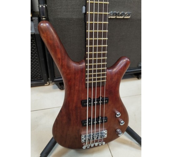 Warwick Corvette Bubinga 5 NTS бас-гитара, цвет натуральный матовый USED