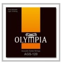 Olympia AGS120 струны для 12-струнной акустической гитары, бронза 80/20