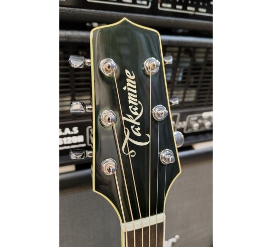 Takamine NPT-110 электроакустическая гитара, черная, Япония 1991 USED