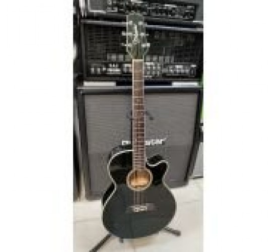 Takamine NPT-110 электроакустическая гитара, черная, Япония 1991 USED