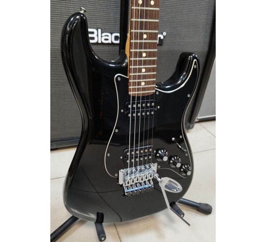 Fender Blacktop Floyd Rose Stratocaster RWFR BLK электрогитара, Мексика USED
