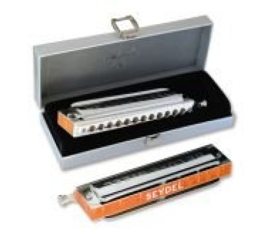 Seydel Sohne 54480C De Luxe Steel C Губная гармошка хроматическая