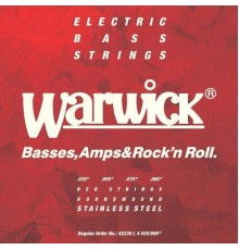Warwick 42230L4 струны для бас-гитары Red Label 35-95, сталь