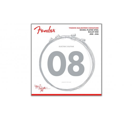 Fender Yngwie Malmsteen Signature .008-.046 струны для электрогитары