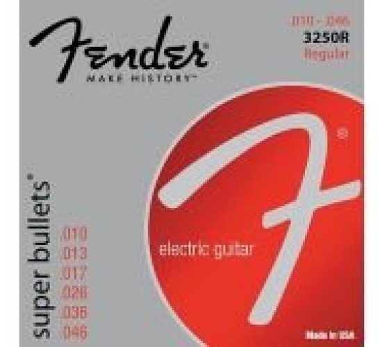 Fender Strings New Super Bullet 3250R NPS Bullet END 10-46 струны для электрогитары