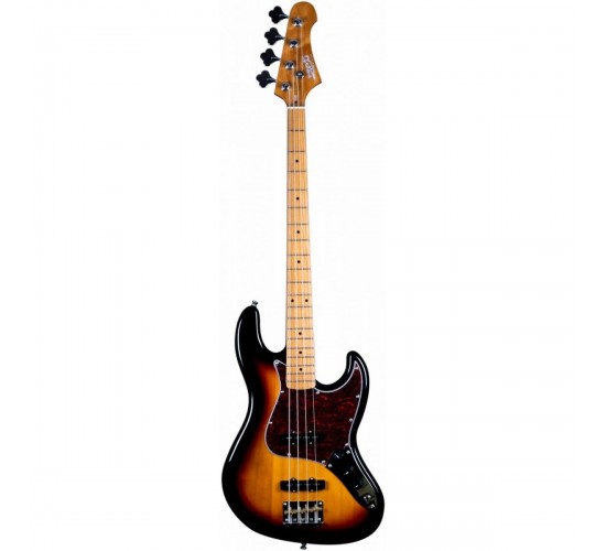 JET JJB-300 SB бас-гитара, Jazz Bass , цвет санберст