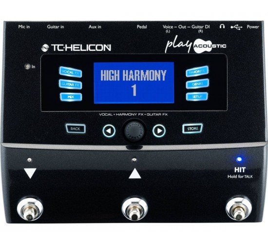 TC Helicon Play Acoustic напольный процессор эффектов, выставочный образец