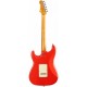 JET JS-400 CRD электрогитара, Stratocaster, цвет коралловый красный (Coral Red)