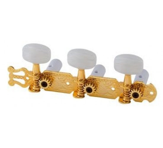 HC tuner CG35-P02 колки для классической гитары с лирой, позолота