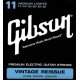 Gibson SEG-VR11 Vintage Reissue Electric струны для электрогитары, .011-.050, никель