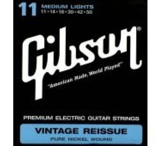 Gibson SEG-VR11 Vintage Reissue Electric струны для электрогитары, .011-.050, никель