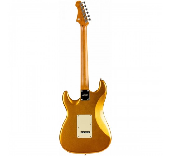 JET JS-300 GD электрогитара, Stratocaster, корпус липа, 22 лада, SSS, tremolo, цвет GD