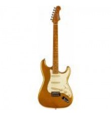JET JS-300 GD электрогитара, Stratocaster, корпус липа, 22 лада, SSS, tremolo, цвет GD