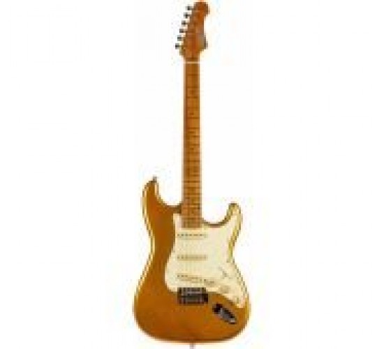 JET JS-300 GD электрогитара, Stratocaster, корпус липа, 22 лада, SSS, tremolo, цвет GD