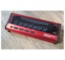 Korg Pitchblack Portable PB-04-RD полифонический тюнер цифровой гитарный, цвет красный USED