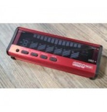 Korg Pitchblack Portable PB-04-RD полифонический тюнер цифровой гитарный, цвет красный USED