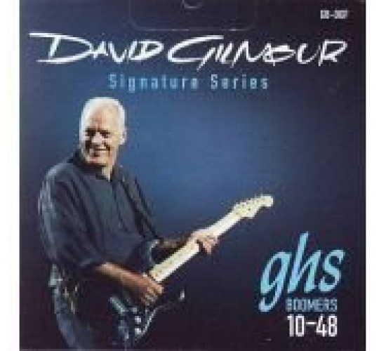 GHS David Gilmour Blue Signature набор струн для электрогитары, никелированная сталь, 10-48