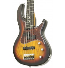 Aria 313-MK2/5 OPSB 5-струнная бас-гитара, цвет санберст