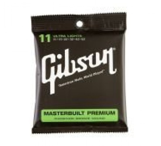 Gibson SAG-MB11 Masterbuilt Phosphor BR .011-.052 струны для акустической гитары