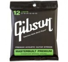 Gibson SAG-MB12 Masterbuilt Phosphor BR .012-.053 струны для акустической гитары