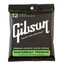 Gibson SAG-MB12 Masterbuilt Phosphor BR .012-.053 струны для акустической гитары