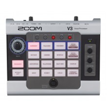 Zoom V3 Вокальный процессор, 16 вокальных эффектов, режим аудиоинтерфейса