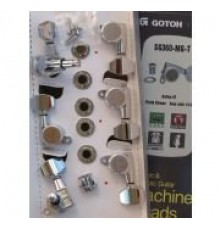 Gotoh SG360-07 MG-TRAD, колки локовые 6 в линию, хром
