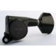 Gotoh SG381-07 колок для гитары, прямой (L) black (классический черный)