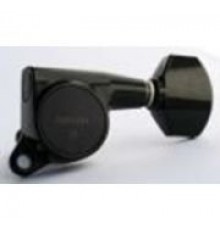 Gotoh SG381-07 колок для гитары, прямой (L) black (классический черный)