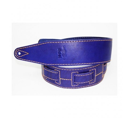 Fidel FL60010L21L Leather 21 Ремень для гитары, кожаный, ультрамарин