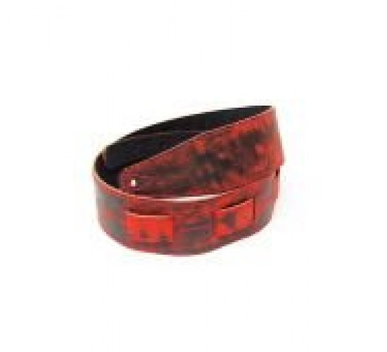 Fidel FL60023L21L Leather 21 Ремень для гитары, кожаный, огонь