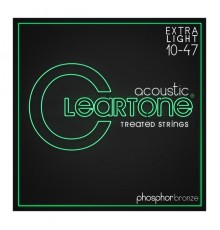 Cleartone 7410 Phosphor Bronze Комплект струн для акустической гитары, ф.бронза, с покрытием, 10-47