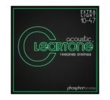 Cleartone 7410 Phosphor Bronze Комплект струн для акустической гитары, ф.бронза, с покрытием, 10-47