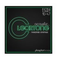 Cleartone 7410 Phosphor Bronze Комплект струн для акустической гитары, ф.бронза, с покрытием, 10-47