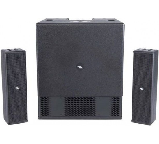 Proel SESSION4 Портативная акустическая система с сабвуфером, LCD-дисплеем и Bluetooth