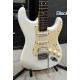 Fender Squier Bullet Strat HSS Arctic White электрогитара, цвет белый USED