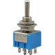Partsland M203 микропереключатель ON-OFF-ON, никель