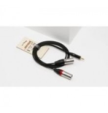 Shnoor MJ2XM-1,5m Y-кабель 3,5 мм миниджек - 2 XLR «папа», 1,5 м