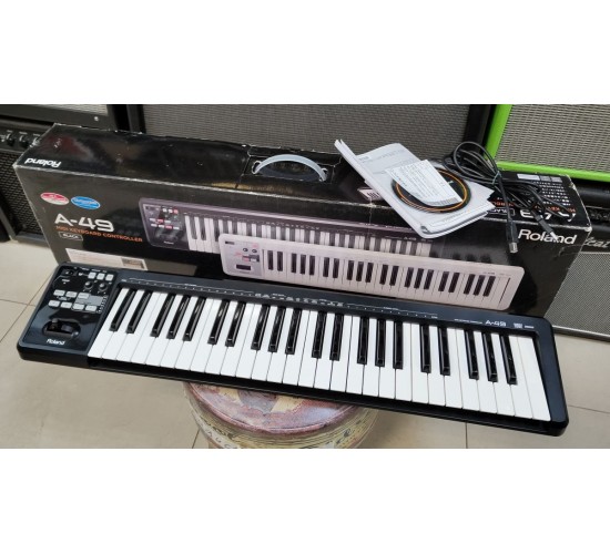 Roland A-49-BK USB MIDI клавиатура, 49 клавиш USED