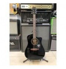 Fender CD-60CE BLK электроакустическая гитара USED