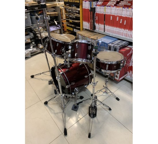 Ludwig Accent CS Combo LC135 Wine ударная установка, красная USED