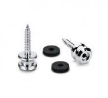 Schaller 24030200 S-Lock M Крепление ремня, хром, 2 шт