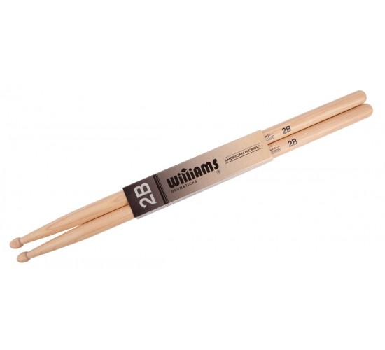 Williams DS-WST-2B барабанные палочки, серия Standard, материал гикори, размер 2B