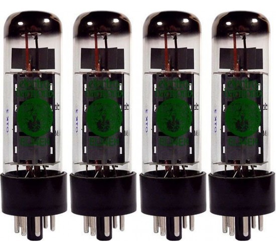 Electro-Harmonix EL34EH Quartett подобранная четверка вакуумных ламп
