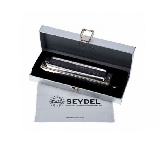 Seydel Sohne De Luxe Steel D Губная гармошка хроматическая
