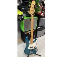 Fender Standard Jazz Bass Mexico Tint LPB/M бас-гитара, цвет голубой Lake Placid Blue, Мексика USED
