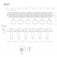 Gotoh SD91-05MN H.A.P. комплект колков никель, 6 в линию