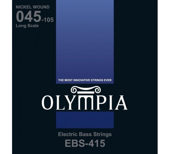 Olympia EBS415 Комплект струн для 4-струнных бас гитар 45-105