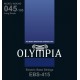 Olympia EBS415 Комплект струн для 4-струнных бас гитар 45-105
